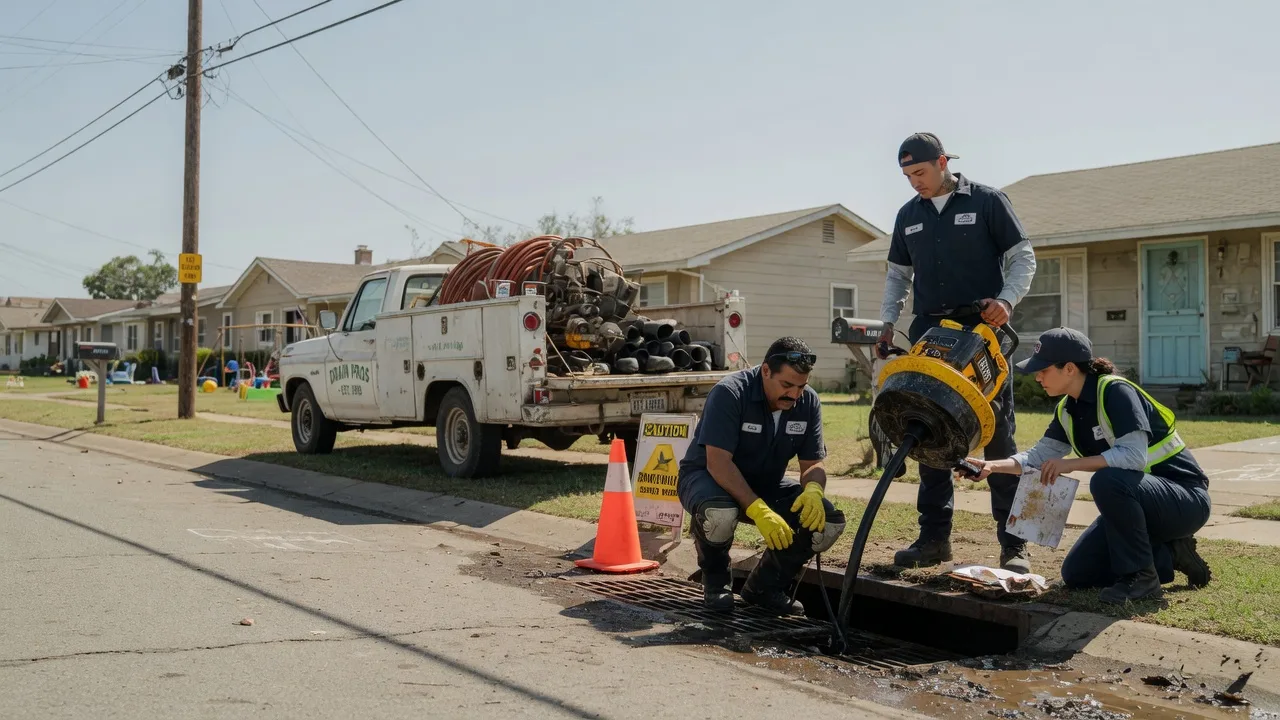 Drain Cleaning in Roby, TX near me